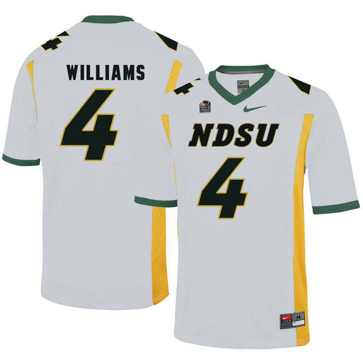 North Dakota State Bison 4 Dimitri Williams White College Football Jersey Dzhi,We sell and wholesale North Dakota State Bison 4 Dimitri Williams White College Football Jersey Dzhi on line form chian!